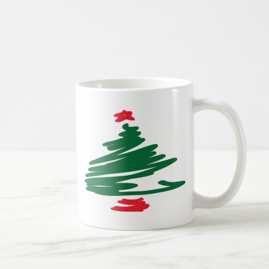 クリスマスツリー コーヒーマグカップ (右)