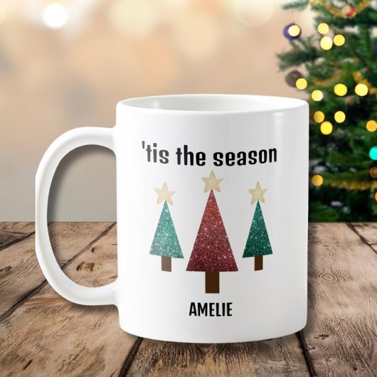  クリスマスツリー  コーヒーマグカップ