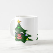 クリスマスツリー コーヒーマグカップ (正面左)