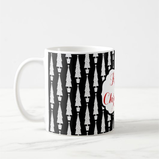 クリスマスツリー コーヒーマグカップ (左)