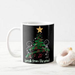 クリスマスツリー コーヒーマグ デコレーション コーヒーマグカップ