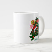 クリスマスツリー コーヒーマグ | 祝祭のホリデーカップ ジャンボコーヒーマグカップ (正面右)