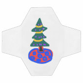クリスマスツリー サッカーボール (フラット)