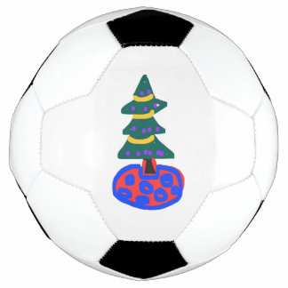 クリスマスツリー サッカーボール