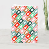 クリスマスツリー サンキューカード (裏面)