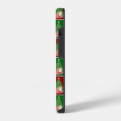 クリスマスツリー | サンタ | カスタマイズ可能 iPhoneケース (左側面)