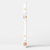 クリスマスツリー、サンタ:水彩パターン。 Case-Mate iPhoneケース (裏面 / 右)