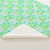 クリスマスツリー シェルパブランケット (3/4)