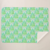 クリスマスツリー シェルパブランケット (正面(横))