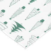 クリスマスツリー ショートテーブルランナー (コーナー)