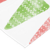 クリスマスツリー ショートテーブルランナー (コーナー)