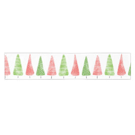 クリスマスツリー ショートテーブルランナー