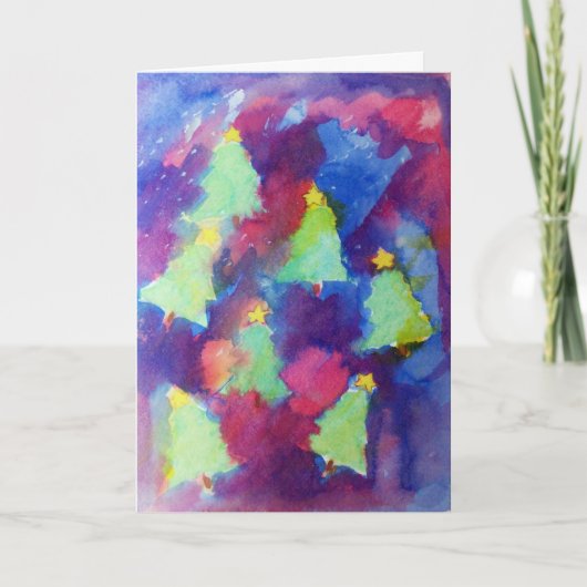 クリスマスツリー シーズンカード (正面)