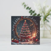 クリスマスツリー シーズンカード (スタンド正面)
