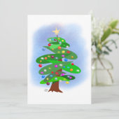 クリスマスツリー シーズンカード (スタンド正面)
