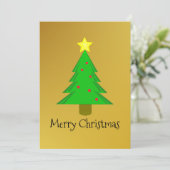 クリスマスツリー シーズンカード (スタンド正面)