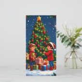 クリスマスツリー シーズンカード (スタンド正面)