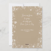 クリスマスツリー シーズンカード (裏面)