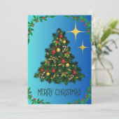 クリスマスツリー シーズンカード (スタンド正面)