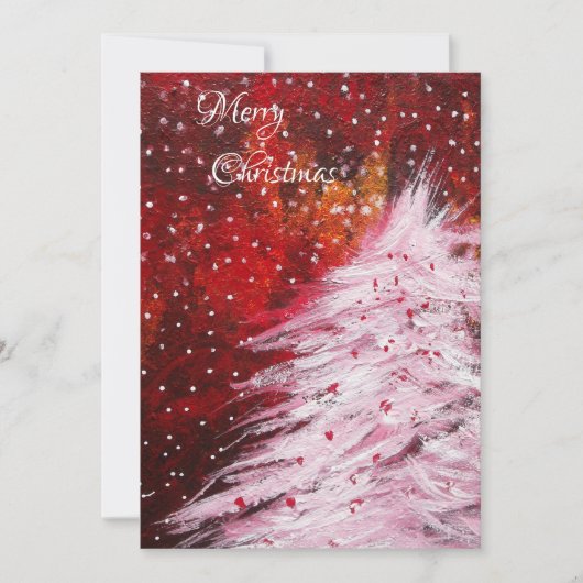 クリスマスツリー シーズンカード (正面)