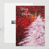 クリスマスツリー シーズンカード (正面/裏面)