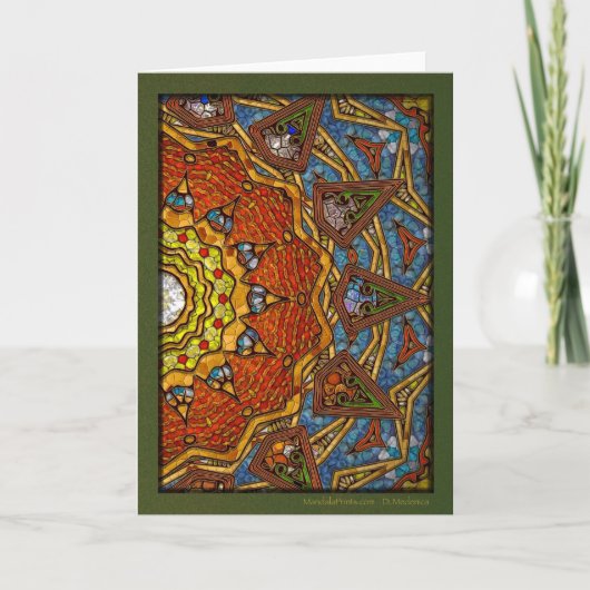 クリスマスツリー シーズンカード (正面)