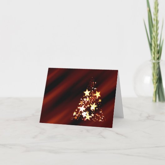 クリスマスツリー シーズンカード (正面)