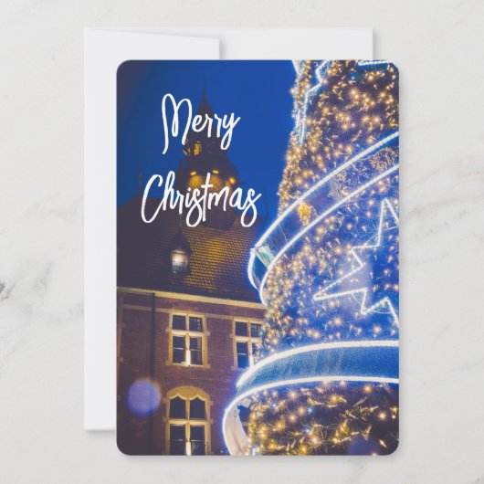 クリスマスツリー シーズンカード (正面)