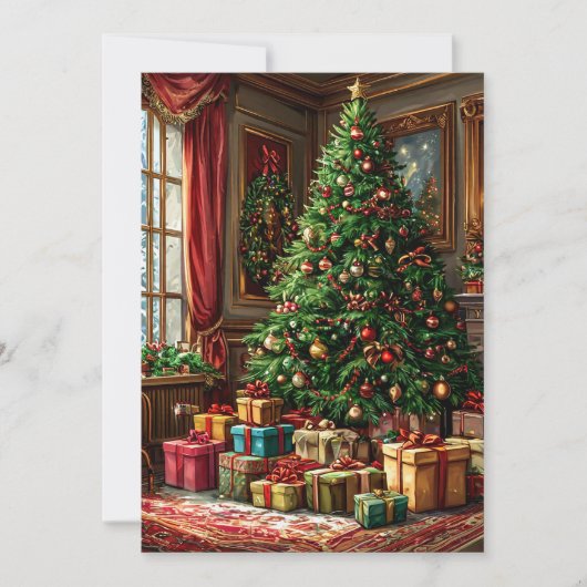 クリスマスツリー シーズンカード (正面)