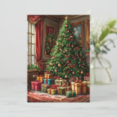 クリスマスツリー シーズンカード (スタンド正面)