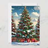 クリスマスツリー シーズンカード (裏面)