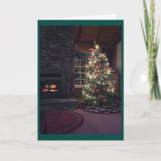 クリスマスツリー シーズンカード (正面)