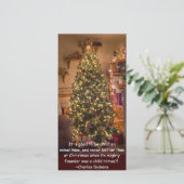 クリスマスツリー シーズンカード (スタンド正面)