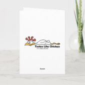 クリスマスツリー シーズンカード (裏面)