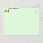 クリスマスツリー シーズンポストカード (裏面)