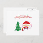 クリスマスツリー シーズンポストカード (正面/裏面)