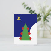 クリスマスツリー シーズンポストカード (スタンド正面)