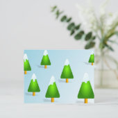 クリスマスツリー シーズンポストカード (スタンド正面)