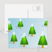 クリスマスツリー シーズンポストカード (正面/裏面)