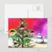 クリスマスツリー シーズンポストカード (正面/裏面)