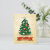 クリスマスツリー シーズンポストカード (スタンド正面)