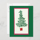 クリスマスツリー シーズンポストカード (正面/裏面)