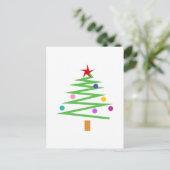 クリスマスツリー シーズンポストカード (スタンド正面)