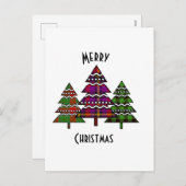 クリスマスツリー シーズンポストカード (正面/裏面)