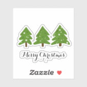 クリスマスツリー シール (シート)