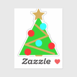 クリスマスツリー シール