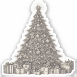 クリスマスツリー シール