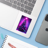 クリスマスツリー シール (ノートパソコンとiPhone)