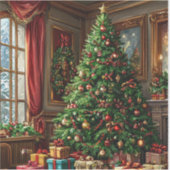 クリスマスツリー シール (正面)