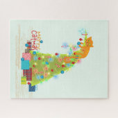 クリスマスツリー ジグソーパズル (横)